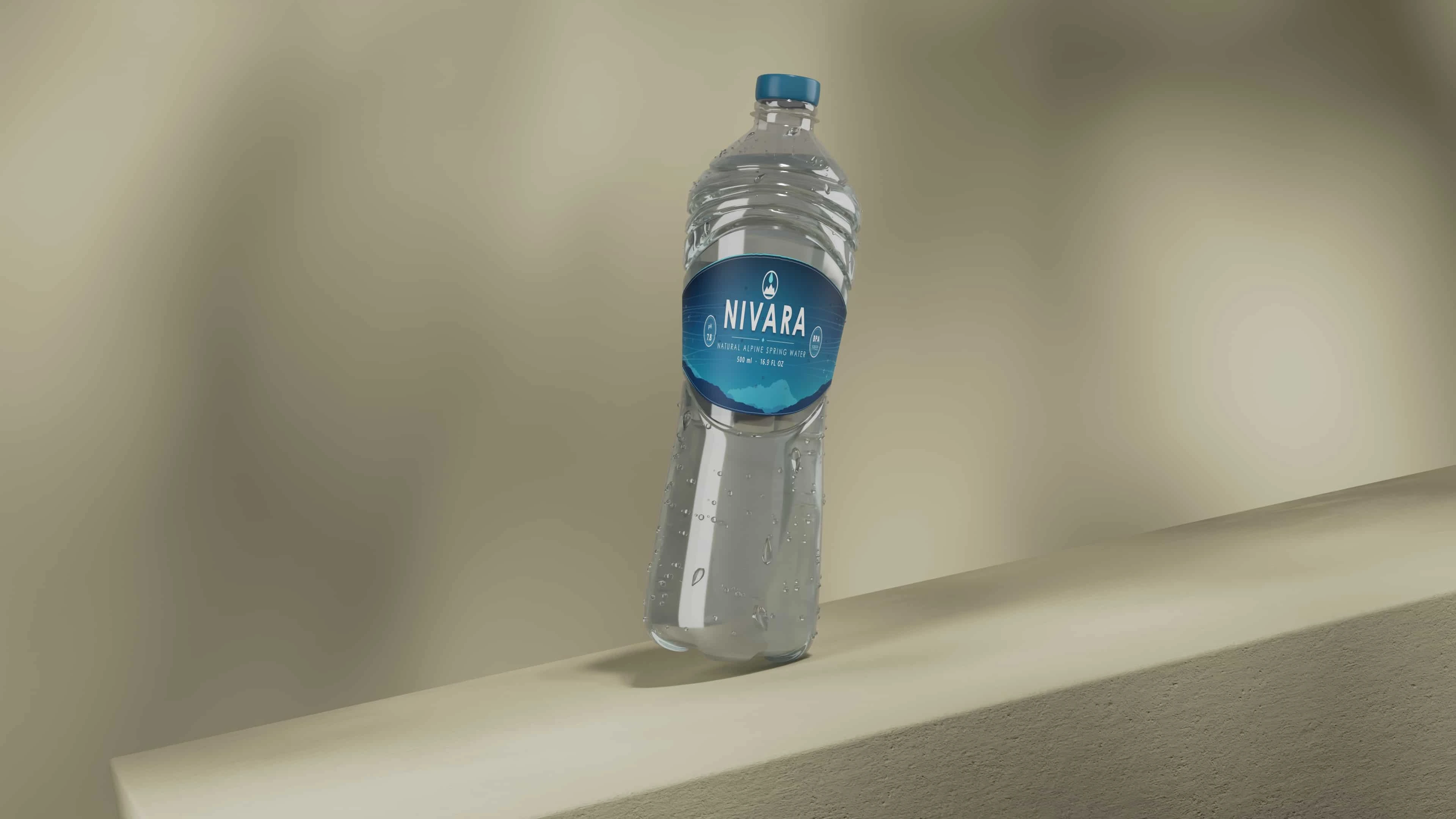 Alpine Spring Water — 3D Product Modeling & Visualization - cover